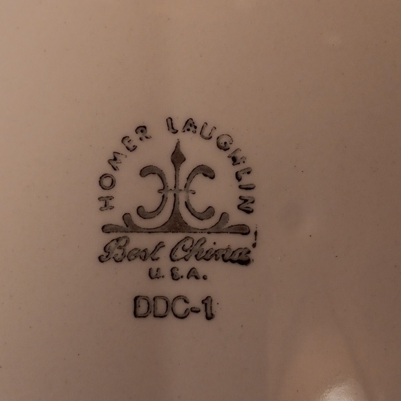 Homer Laughlin restaurant ware salad dessert plates set of 3 - Picture 2 of 4